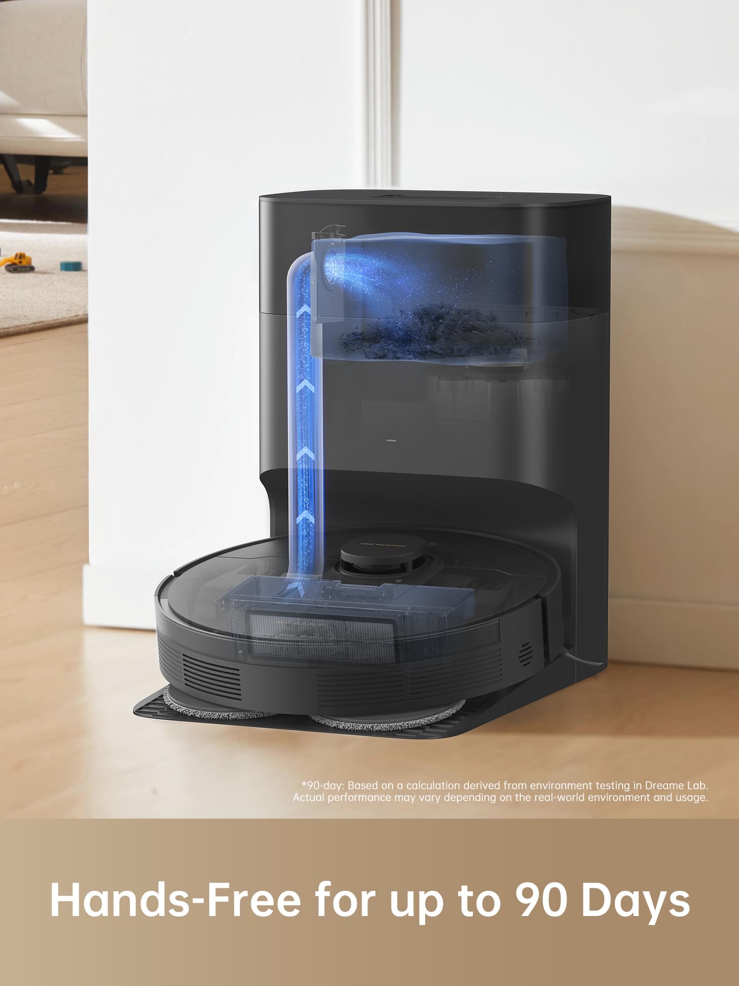 Amazon.com - DREAME L10s Plus Self-Empty Robot Vacuum and Mop